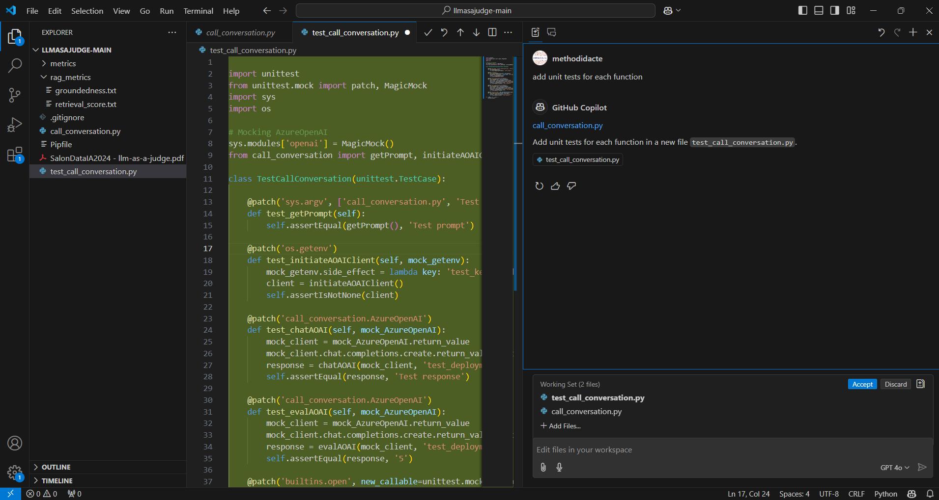 Ajouter GitHub Copilot à Visual Studio Code – Methodidacte